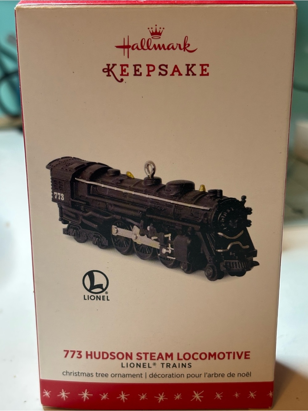 Hallmark Keepsake 2016 Lionel 773 Hudson Steam Locomotive Ornament – 21st Series